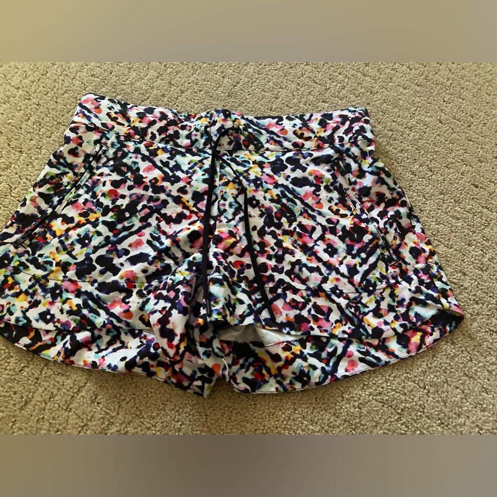 Athleta Watercolor Hudson Shorts